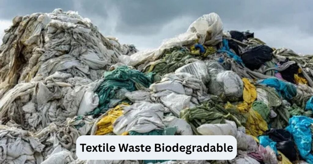 Textile Waste Biodegradable