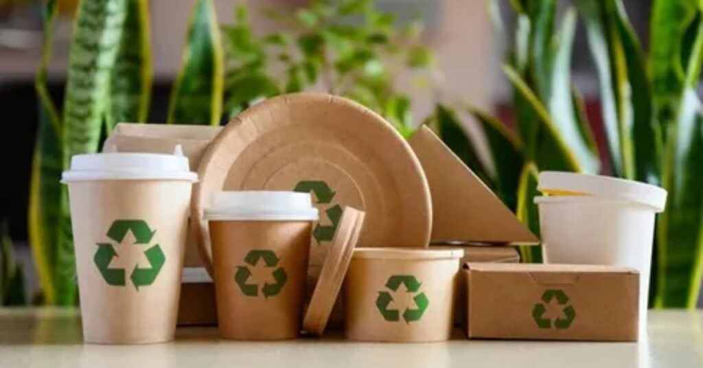 Eco-friendly packaging and materials used by sustainable businesses