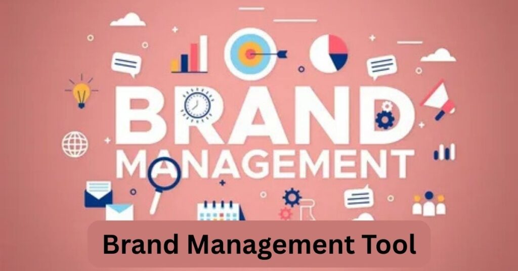 Brand management tool dashboard showing analytics, logo consistency, and marketing strategy in 2025.